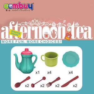 Fai finta di giocare carrello <span class=keywords><strong>da</strong></span> pranzo carrello pomeriggio <span class=keywords><strong>giocattolo</strong></span> per bambini <span class=keywords><strong>set</strong></span> <span class=keywords><strong>da</strong></span> tè - Product Image 4