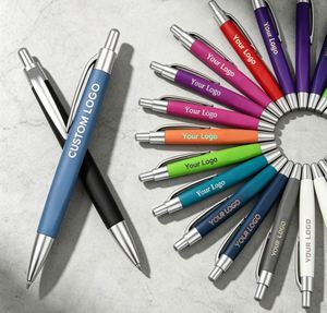 Bolígrafo Retráctil de Tacto Suave con Logotipo Personalizado al por Mayor de Fábrica, Regalo Promocional para Hoteles y Escuelas - Product Image 1