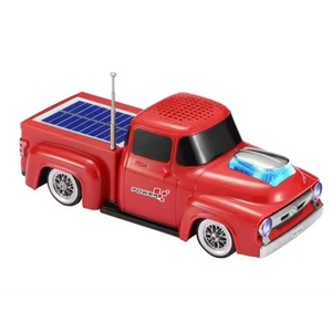 Haut-parleur rétro WS-692 en forme de voiture, alimenté par énergie solaire, stéréo sans fil, subwoofer haute fidélité, audio actif, idéal pour un cadeau - Product Image 2