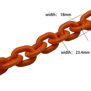 Nhà máy trực tiếp màu mở nhảy Nhẫn, Dây Chuyền nhựa, lắp ráp trang trí <span class=keywords><strong>chains</strong></span>-Bag phụ kiện - Product Image 5
