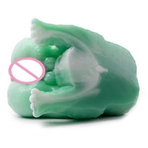เครื่องช่วยสำเร็จความใคร่ชาย GEEBA รุ่น Ultra-Realistic Vagina Pocket Pussy รูปทรงสัตว์  ทำจากซิลิโคนปลอดภัยต่อร่างกาย ของเล่นผู้ใหญ่ - Product Image 3