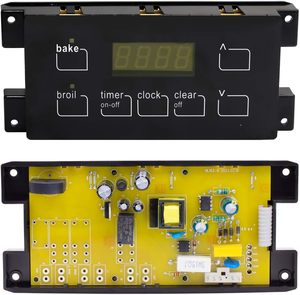Tablero de control de horno de rango 5304518661 <span class=keywords><strong>para</strong></span> Electrolux Kenmore, reloj de tablero de control de 7 botones de rango de <span class=keywords><strong>Gas</strong></span> 316222800 - Product Image 1