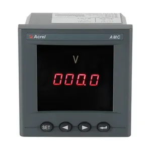 Instrument de mesure électrique monophasé ACREL AMC96-AV compteur de puissance à affichage numérique LED intelligent