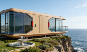 Casa Prefabricada Móvil de Acero <span class=keywords><strong>SINOVA</strong></span> de Lujo de 20 pies, Diseño Moderno con Cocina y Baño, Totalmente Decorada, Lista para Usar, Transpirable - Product Image 3