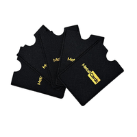 Porte-cartes de crédit en métal personnalisé, étui en cuir pour cartes, portefeuille, porte-cartes d'identité, porte-cartes bancaires, porte-cartes de poche
