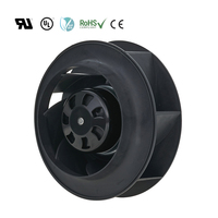 Ventilador Centrífugo PBM ODM/OEM de 225 mm, Impermeable, DC 24V/48V, Motor EC, Aspas de Plástico, Personalizable, de Pie, IP55, 690Pa