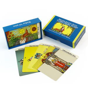 Caja con Tapa y Base para Cartas de <span class=keywords><strong>Tarot</strong></span> Horizontales con Guía, Impresión Personalizada al por Mayor, Mazo de Cartas de <span class=keywords><strong>Tarot</strong></span> Personalizadas - Product Image 5