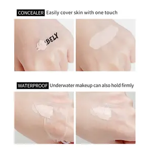 Protective BB Cream Liquid Full Cover Long Lasting Beauty Makeup Foundation For Female High Quality Private Label Foundation