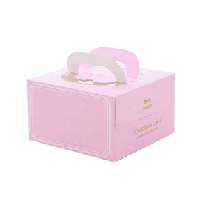 Hộp Bánh Sinh Nhật Sang Trọng Có Cửa Sổ Bán Sỉ Tùy Chỉnh Hộp Bánh Cao Cấp Rõ Ràng Trong Suốt Có Cửa Sổ - Product Image 2