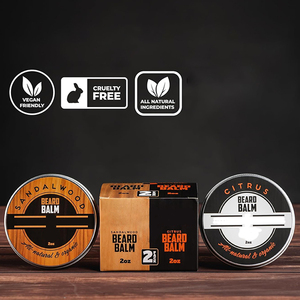 Baume à barbe hydratant et apaisant pour hommes Han Linger Private Label, pour une peau douce et une prévention des démangeaisons - Product Image 5