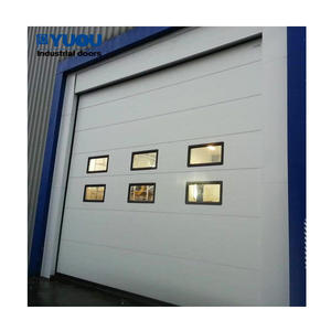 Portes sectionnelles industrielles automatiques à prix abordable pour entrepôts et garages d'usines - Product Image 5