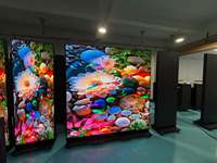 Écran vidéo mural portable pliable P2.5 GOB pour DJ, idéal pour les événements en boîte de nuit, sur scène ou en club musical