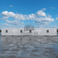 Maison conteneur pliable JHCE de 20 pieds, écologique, étanche, aménagement mobile pour logements de chantier