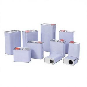 <span class=keywords><strong>Lattina</strong></span> Quadrata <span class=keywords><strong>Vuota</strong></span> in Metallo Stampato da 0.25L 0.5L 1L 2L 3L 4L 5L per Confezionamento di Olio - Product Image 1