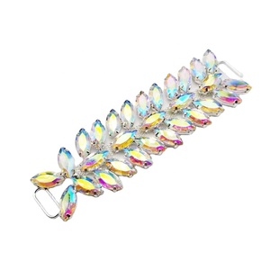 Chaîne de bretelles de bikini en cristal fait main, résistante à la rouille, connecteur de <span class=keywords><strong>maillot</strong></span> de bain pour fille sexy - Product Image 2