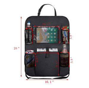 Organizador de asiento trasero de coche de tela Oxford moderno, bolsa de almacenamiento para organizar juguetes y artículos diversos para niños - Product Image 6