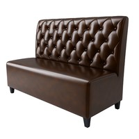 Ensemble de mobilier de restaurant commercial de style rétro américain, table à manger carrée en bois massif, chaise, banquette pour café, boutique, hôtel, cantine