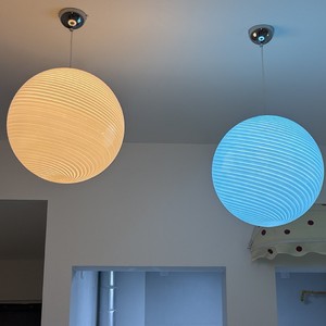 Dropshipping Shopify Colorful Lollipop Glass Pendant <b>Light</b> Bright Single Head Hanging Lamp For Bedroom <b>Dining</b> Room - Product Image 3