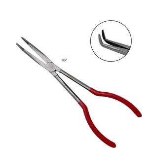 Pince en acier à manche <span class=keywords><strong>rouge</strong></span> de 11 pouces pince à <span class=keywords><strong>creuset</strong></span> pour fondre <span class=keywords><strong>le</strong></span> bol en or pince à <span class=keywords><strong>creuset</strong></span> à manche <span class=keywords><strong>rouge</strong></span> - Product Image 4