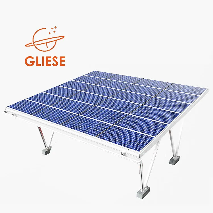 Gliese su misura in acciaio al carbonio impermeabile a energia solare Carport sistema di montaggio PV struttura di parcheggio Carport solare