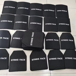 Plaque de protection balistique tactique en céramique UHMWPE 3/4 Strike Face, 10*12, avec logo personnalisé - Product Image 1