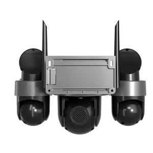 Беспроводная уличная камера видеонаблюдения V380 Pro 4G с SIM-картой, 3 объективами, 6 МП, на солнечной батарее, полноцветная, для домашней безопасности - Product Image 4