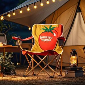 Chaise de camping moderne en aluminium PAMIR - Conception pliable pour le parc, la salle de sport et la salle à manger - Product Image 6