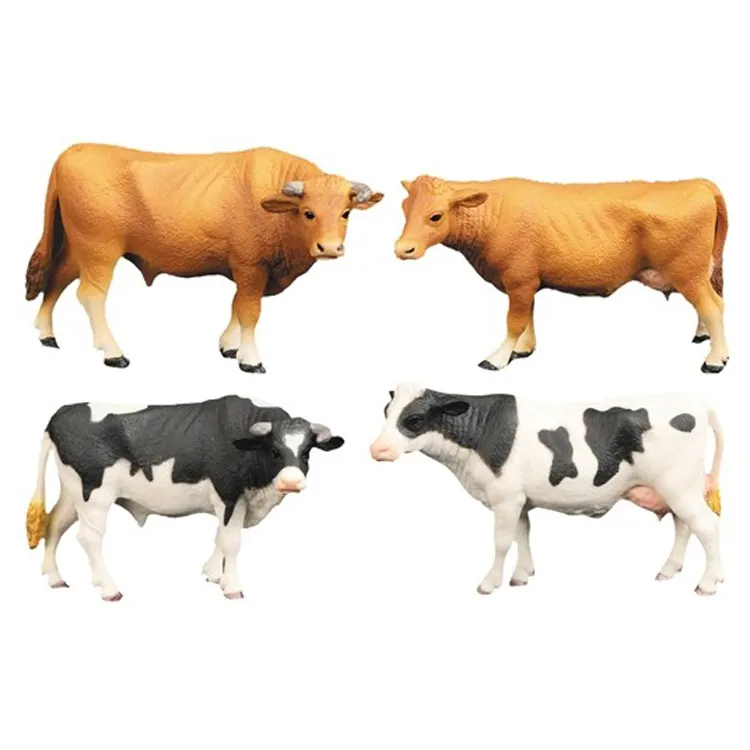 North America Holstein Cow Toy Figure holstein friesian cow