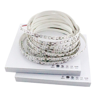 Bande LED mince et flexible haute luminosité 12V/24V 8mm 120LED 2835 couleurs commutables (blanc chaud/rouge/bleu/vert) noyau en cuivre"