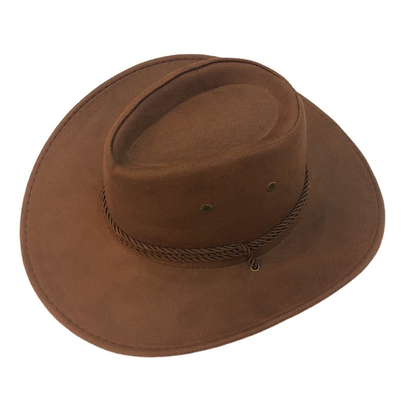 Faux Felt Western Cowboy Hat for