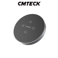 Microphone de conférence USB CMTECK ZM350 Plug and Play avec fonction haut-parleur et couverture à 360° °   Couverture vocale Son puissant pour les réunions en ligne