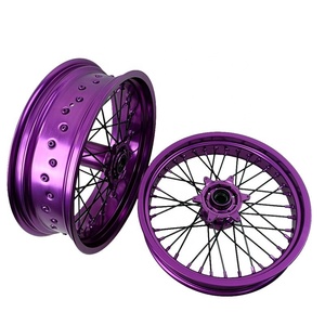 Juego de Ruedas de Motocicleta Forjadas a <span class=keywords><strong>Precio</strong></span> de Fábrica, Llantas Supermoto Compatibles con KTM EXC SXF <span class=keywords><strong>125</strong></span> 250 300 450 500 2024 2025 2026 - Product Image 5