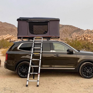 Tente de toit personnalisée pour 2 personnes, toit rigide en composite ABS, toile, équipement de <span class=keywords><strong>camping</strong></span> automobile quatre saisons, excursions en autonomie, installation rapide - Product Image 1