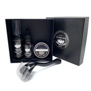 Logo personnalisé Cadeau pour <span class=keywords><strong>homme</strong></span> Ensemble de soins de la <span class=keywords><strong>barbe</strong></span> Huile de <span class=keywords><strong>barbe</strong></span> naturelle Shampooing Après-shampooing Kit de croissance de la <span class=keywords><strong>barbe</strong></span> - Product Image 3