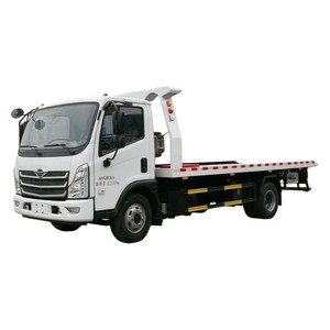 Camión de Remolque de Plataforma Plana Foton 4x2 de 5 Toneladas y 8 Toneladas Personalizado con Cabrestante Remoto - Product Image 1