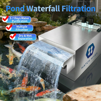 Système de filtration d'eau pour aquarium et bassin à poissons Koi HatchHives haute performance pour améliorer la qualité de l'eau de l'aquarium