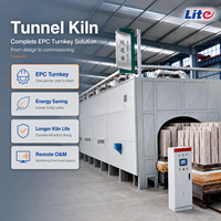 Four tunnel pour la fabrication de briques en argile, machine à fabriquer des briques, four tunnel à briques