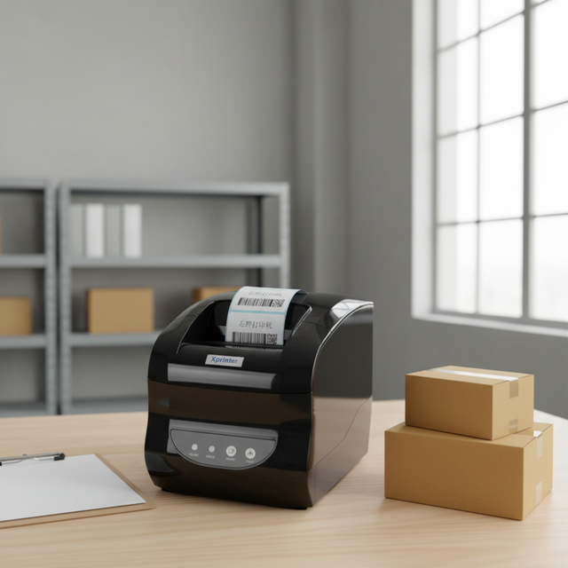 High Quality XP-365B 6x4 Direct Thermal Barcode Label Printer Waybill Thermal Printer with USB 203dpi in Stock