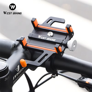 WEST BIKING nouveau Design cinq griffes moto <span class=keywords><strong>vtt</strong></span> vélo support de téléphone élargi et rehaussé vélo vélo support de téléphone portable - Product Image 1