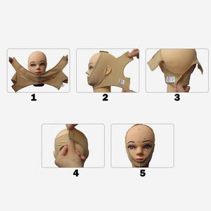 Prix de gros V Lifting Ceinture Visage Anti-Rides Minceur Bandage Double Menton Enlèvement Joue Remodelage Ceinture Visage Shaper Masque - Product Image 5
