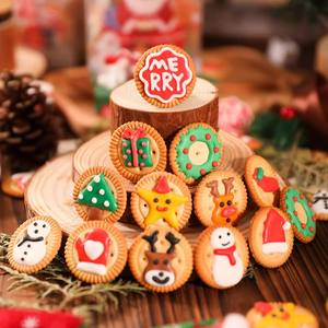 <span class=keywords><strong>Galletas</strong></span> Decoradas con Azúcar Glaseada para Fiestas Navideñas, <span class=keywords><strong>Galletas</strong></span> Americanas de Jengibre para Niños - Product Image 3