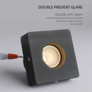 Aisilan Thương Mại Khách Sạn Phòng Khách Chống Lóa Siêu Mỏng Downlight NHÔM VUÔNG Dẫn Xuống Ánh Sáng - Product Image 3