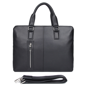 Nuova Borsa da Lavoro per Laptop e Conferenze, <span class=keywords><strong>Valigetta</strong></span> in Pelle da <span class=keywords><strong>Uomo</strong></span> <span class=keywords><strong>con</strong></span> Tasca Frontale <span class=keywords><strong>con</strong></span> Cerniera Verticale - Product Image 1