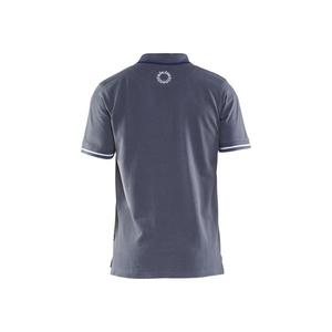 BLAKLADER-Polo de la marca 332710509485S Gris/Azul aciano-EAN 7330509433058 CAMISETAS Y POLOS DE TRABAJO - Product Image 2
