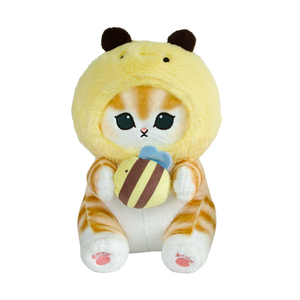 Mofusand แมวแท้ fushandi <span class=keywords><strong>ฉลาม</strong></span>แมวปลอมตุ๊กตากระรอกแรคคูนแพนด้าตุ๊กตาเครื่องประดับจี้ - Product Image 1