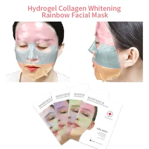 Cosméticos colágeno hidratante máscara facial vitamina C branqueamento Coréia ácido hialurônico máscara facial