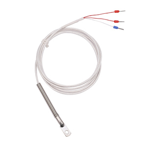 Sonda de termopar de alta temperatura tipo K J E N T R S B de acero inoxidable de uso industrial con tubo de protección - Product Image 1