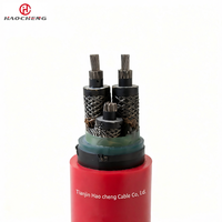 Kabel Trailing Karet Berpelindung MYPTJ 6 10KV 8 7 10KV dan 3.6/6KV dengan Inti Pemantau untuk Pasokan Daya Peralatan Tambang Batubara