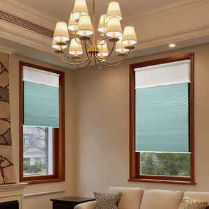 벌집 블라인드 전기 원격 제어 이중층 벌집 RV 커튼 캐러밴 창 블라인드 - Product Image 1