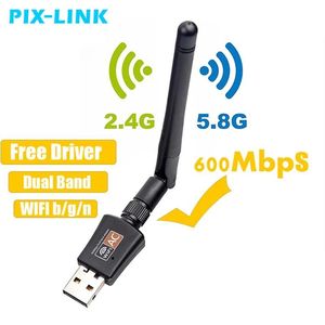 Adaptador <span class=keywords><strong>WiFi</strong></span> <span class=keywords><strong>USB</strong></span> de Doble Banda de 1300Mbps, 2.4GHz y 5.8GHz, Inalámbrico 802.11N Interno para Computadoras de Escritorio, Venta al Por Mayor - Product Image 6